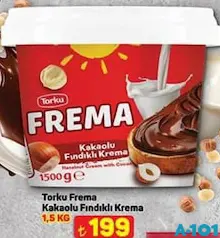 TORKU FREMA KAKAOLU FINDIKLI KREMA 1,5 KG